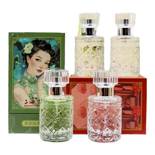 上海女人经典香水喷雾桂花香茉莉香夜来香玫瑰清新淡雅男女士正品