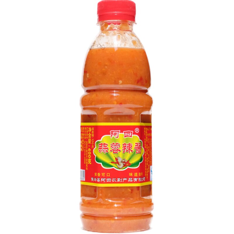 广东梅州客家特产蒜蓉辣酱酸甜