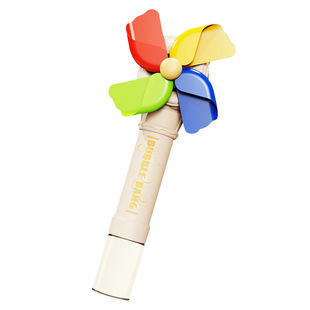 大风车泡泡机儿童电动手持泡泡棒吹泡泡玩具灯光全自动2026新款