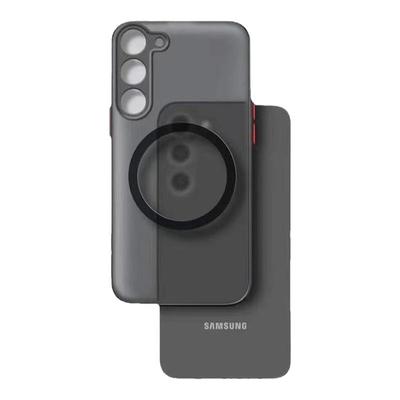 三星A55手机壳磁吸磨砂A54肤感A53防摔a52全包A51硅胶简约A50 A24 A71 A12 A13 A14 A22 A32 A33 A34无线充电