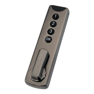 智能文件柜抽屉锁储物柜锁双开柜子柜门锁指纹电子衣柜抽屉密码锁