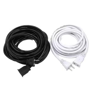 监控专用延长线AC220V两孔母头一体插座监控电源防水箱两脚插头