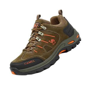 断码清仓秋季休闲男鞋真皮防水防滑运动鞋户外徒步旅游登山鞋