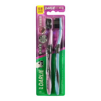 黑人软毛牙刷牙膏好来牙周炎牙缝刷牙齿敏感男士女士专用官方正品