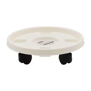 加厚可移动花盆托盘万向轮 塑料树脂花盆底托盆栽接水大花盆托架