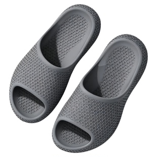 踩屎感拖鞋男款2025新款抗菌防臭室内家居青少年运动防滑足弓男士