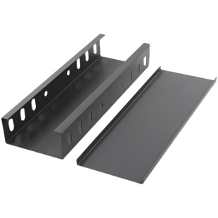 防火喷塑7032电缆桥架100*50热浸镀锌7035烤漆线槽槽梯式黑灰白色