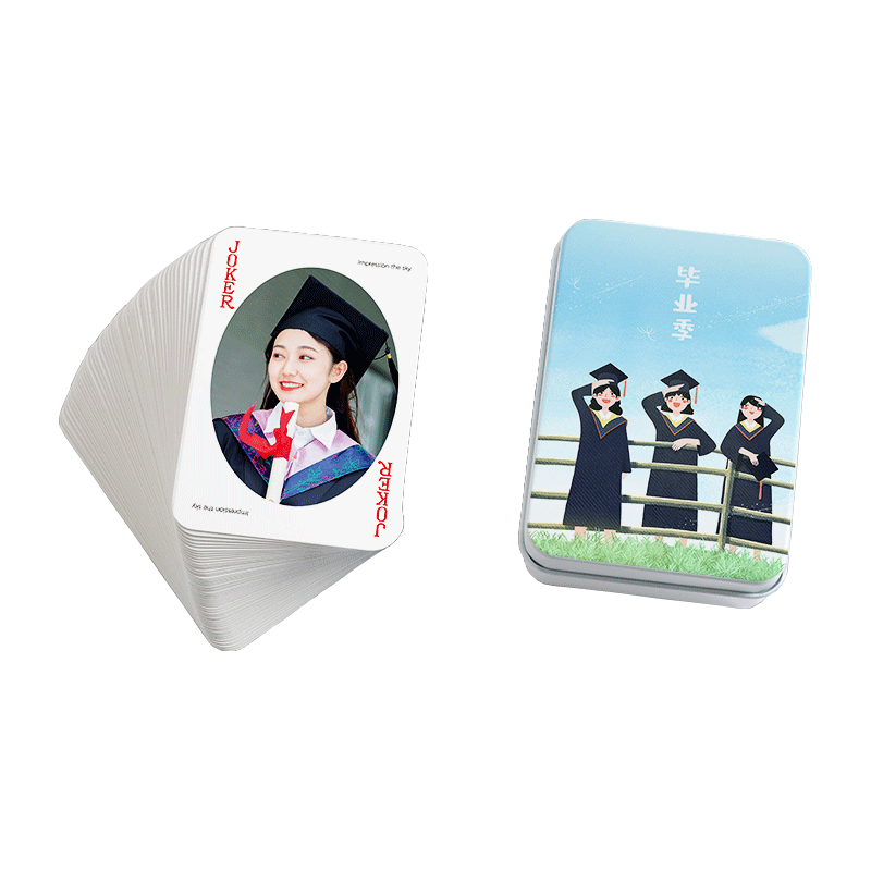 扑克牌毕业班级纪念创意订做