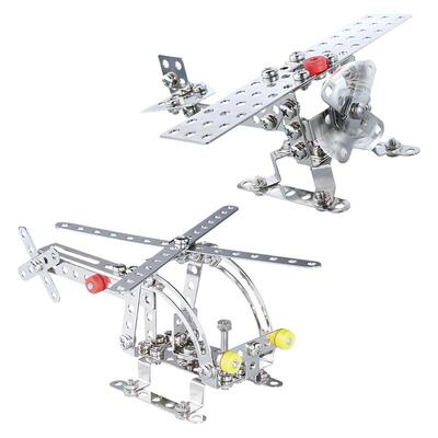 德国eitech飞机2合1拼装模型