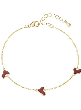 AIR-HORIZON女纯银爱心手链