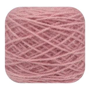 松鼠绒酒红色毛线团3两大团手工diy编织围巾帽子毛衣亮丝长毛绒线