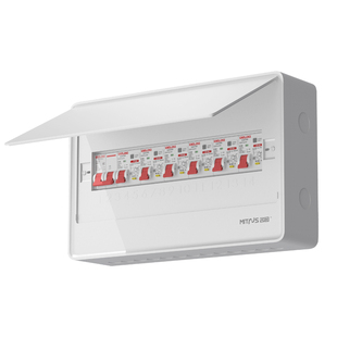 家用配电箱成套德力西2P63A空开32A漏电开关保护盒强电箱闸电表箱