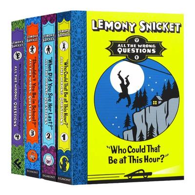 墨渍镇谜团4册英文原版小说