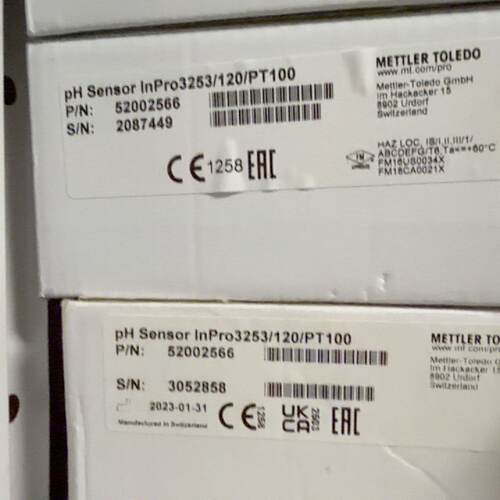 溢价- 梅特勒托利多pH传感器 InPro3253/120/P