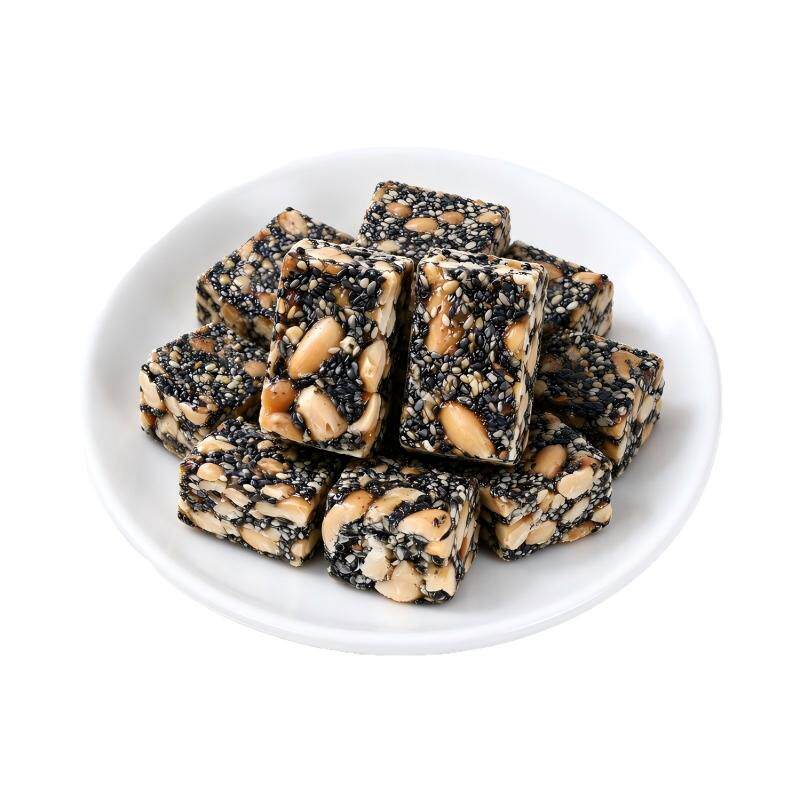 黑芝麻花生酥瓜子酥糖旗舰店糖酥脆老式原味低糖零食四川特产小吃