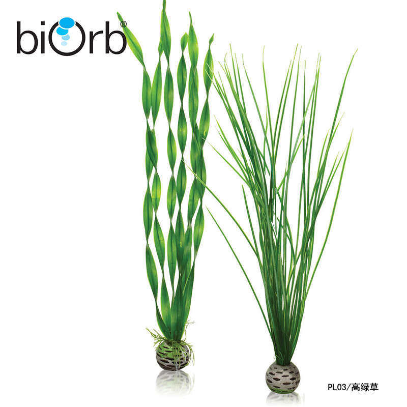 biorb 短绿草 中号绿草 大号绿草 仿真水草造景摆件家用鱼缸装饰
