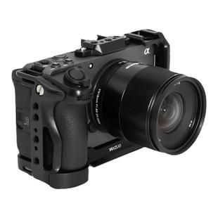 颜左 适用索尼FX3 FX30相机兔笼摄影视频稳定器竖拍配件快装板fx3 fx30索尼相机金属拓展保护框紫色配件