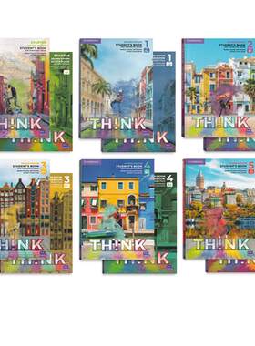 剑桥think新版第二版原版进口