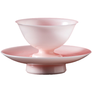 妙莲天香陈鹏程大师手拉坯超薄胎主人杯高档孩儿红陶瓷茶具泡茶杯