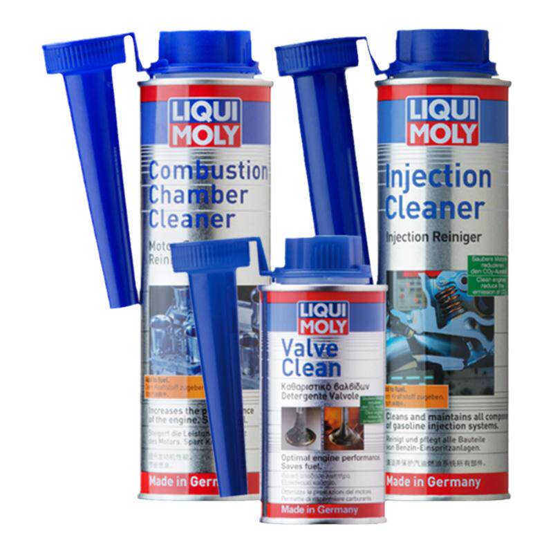 德国力魔 新三件套 燃油系统燃油宝除积碳喷油嘴燃烧室气门清洁剂