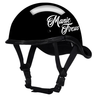 新国标A类复古摩托车头盔男夏季半盔翘尾皮盔巡航机车瓢盔女电瓶