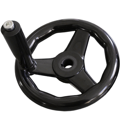 圆轮缘手轮通孔带键槽手摇轮