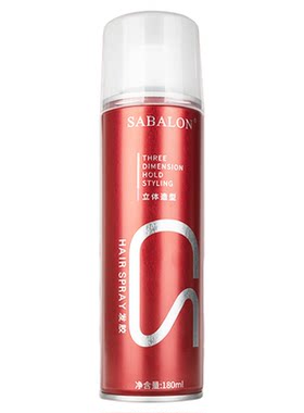 sabalon莎贝龙发胶沙贝龙红造型干胶强力快速定型喷雾180ml