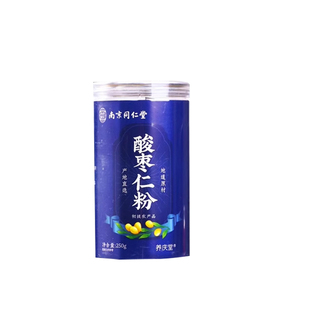 南京同仁堂正宗酸枣仁粉炒熟的纯酸枣仁粉品牌店安正品神助茶汤眠