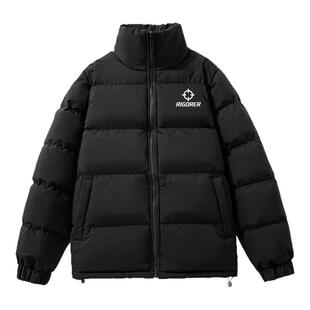 准者短款棉服男冬季新款保暖加厚立领宽松休闲棉衣防风运动外套男