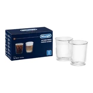 delonghi德龙双层咖啡杯玻璃杯家用隔热400ml/480ml*2