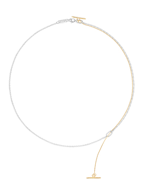 Le'Murmure手工18k金蛇骨项链