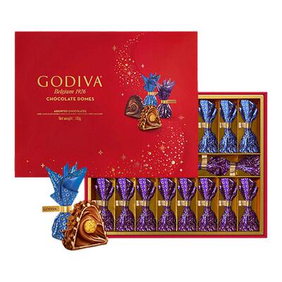 【100周年】Godiva歌帝梵臻粹坚果巧克力礼盒高端品味商务送礼