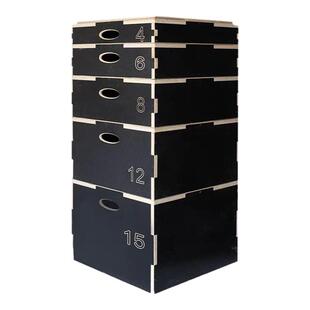 高强度木质组合跳箱防滑组合木箱超厚体能训练弹跳器材跳凳跳箱