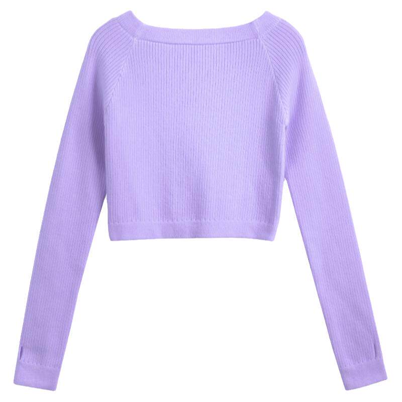 儿童毛衣舞蹈服一字领女童练功服春秋季小坎肩吊带短裤套装上衣女