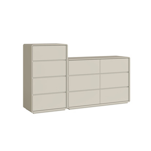 实木客厅边柜白色烤漆抽屉收纳柜储物柜卧室四五六斗柜斗橱柜子