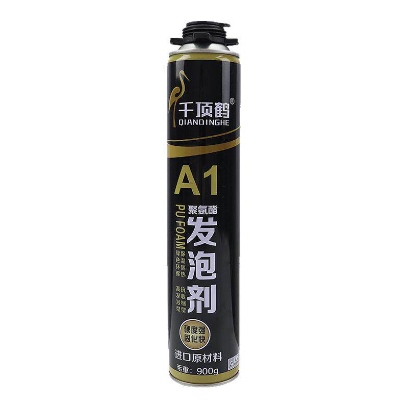 千顶鹤A1发泡胶填缝剂高密度聚氨酯门窗防水保温堵洞隔热膨胀剂