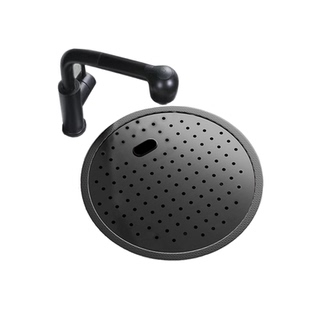 黑色纳米隐藏小水槽台下盆圆形单槽厨房吧台带盖304不锈钢洗菜盆