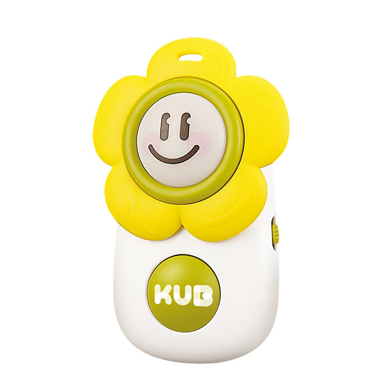 KUB 可优比 仿真手机玩具早教宝宝可啃咬小月龄0-1岁模型音乐电话
