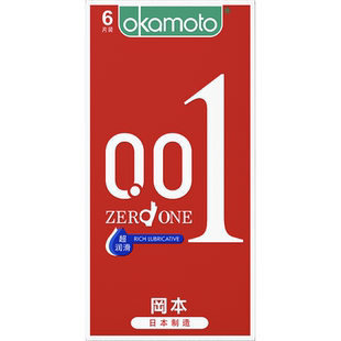 冈本001润滑丨冈本0.01避孕套超薄裸入隐形男用官方旗舰店安全套t