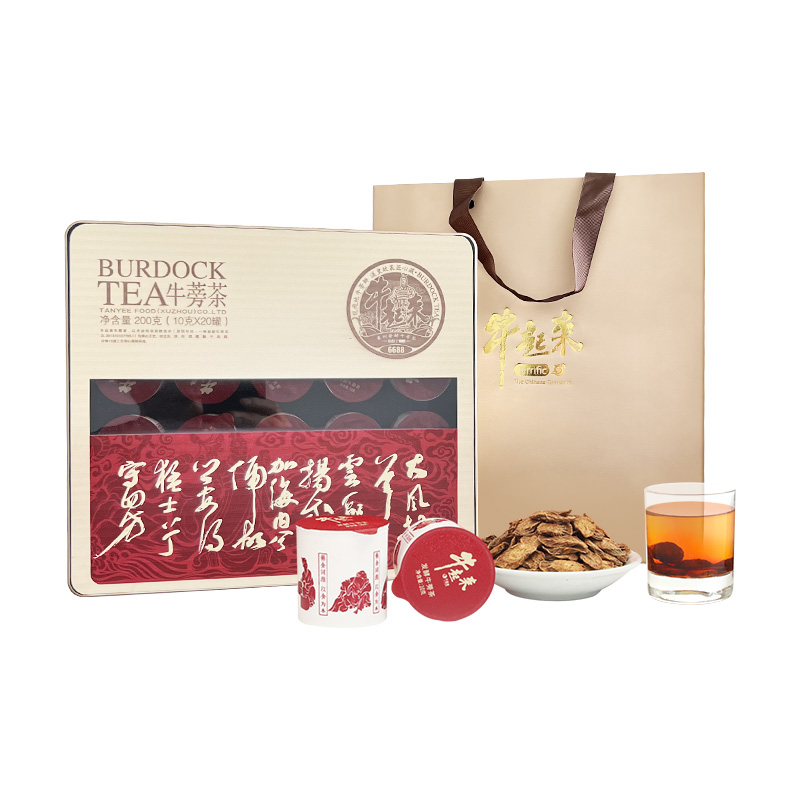 買3送1天利牛蒡茶牛起來發(fā)酵牛膀茶養(yǎng)生茶徐州特產(chǎn)旗艦店伴手禮盒