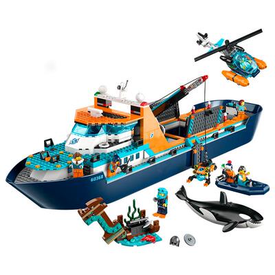 乐高60368极地巨轮积木玩具