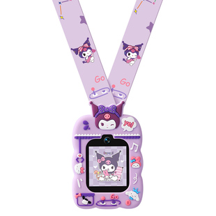 【新品上新】适用儿童电话手表挂脖套米兔4c/5c/6c卡通液态硅胶保护套小寻A3/A5/F3学生智能视讯360手表配件