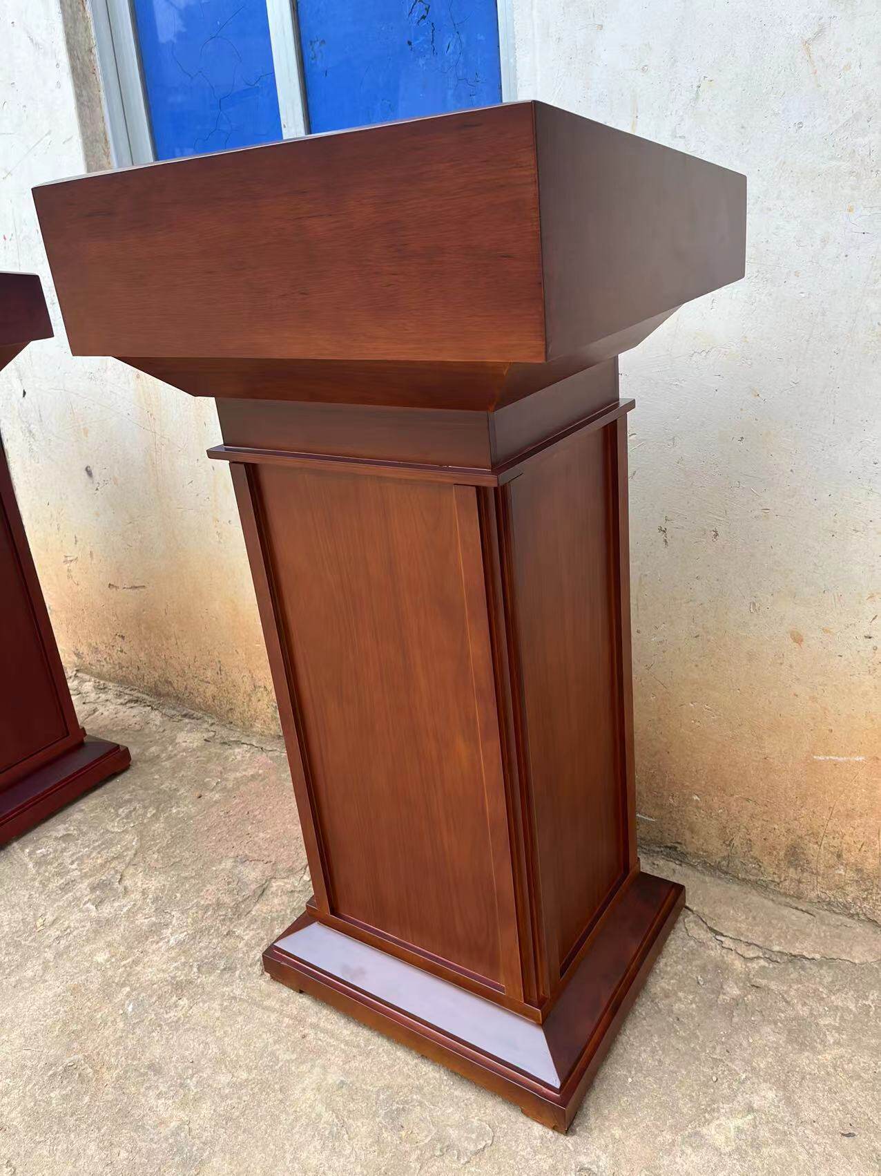 23新款包邮演讲发言台简约迎宾台接待导购台咨客台主持台司仪台讲