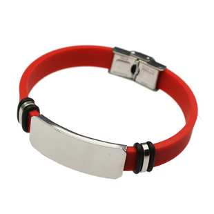 老人防走失手环硅胶刻字丢黄定制宝宝儿童老年痴呆智障牌男女运动