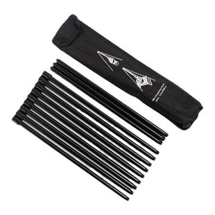 户外野营4节三脚架露营篝火便携野炊装备吊锅支架野餐烧烤三角架