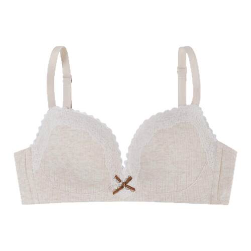 JoyceBra法式碎花蕾丝边内衣聚拢小胸显圆显大收副乳防下垂文胸女