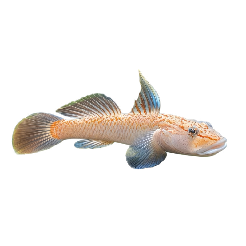 济南高帆褐吻虾虎鱼精品溪流原生鱼广温好养易活翻砂挖洞观赏鱼苗