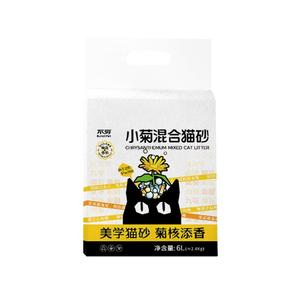 不劳夏季除臭小菊混合猫砂小颗粒