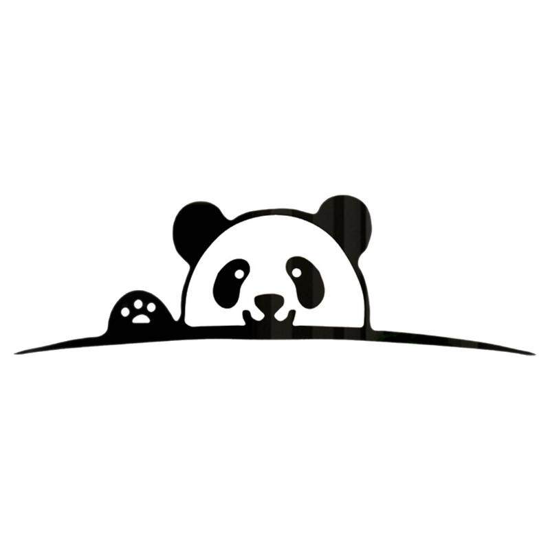卡通小熊猫创意贴纸3d立体墙贴软装墙贴