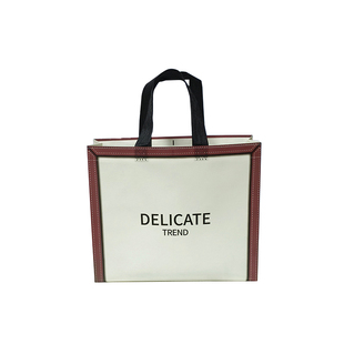 覆膜无纺布袋羽绒服装店专用手提购物礼品袋手拎手挽袋可定制logo